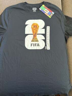 Outerstuff FIFA World Cup 26 Trophy Logo T-Shirt